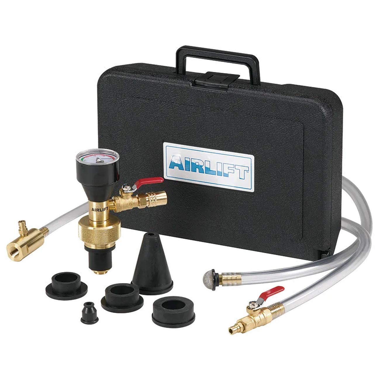 UView AirliftGäó Kit: refills cooling systems and eliminates airlocks. OEM approved Storage case - Clinch River Fishing USA