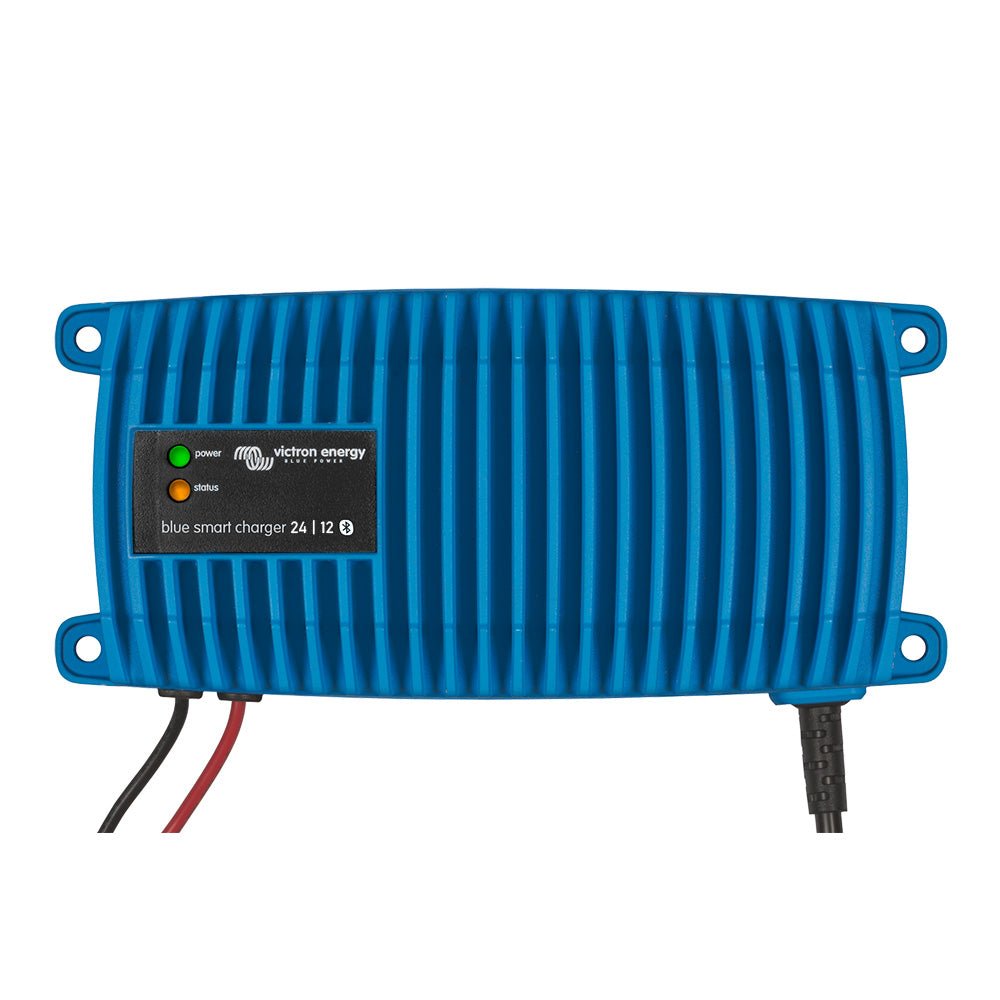 Victron Blue Smart IP67 Charger Waterproof - 24/12 (1), 120V NEMA 5-15 UL Approved - Clinch River Fishing USA