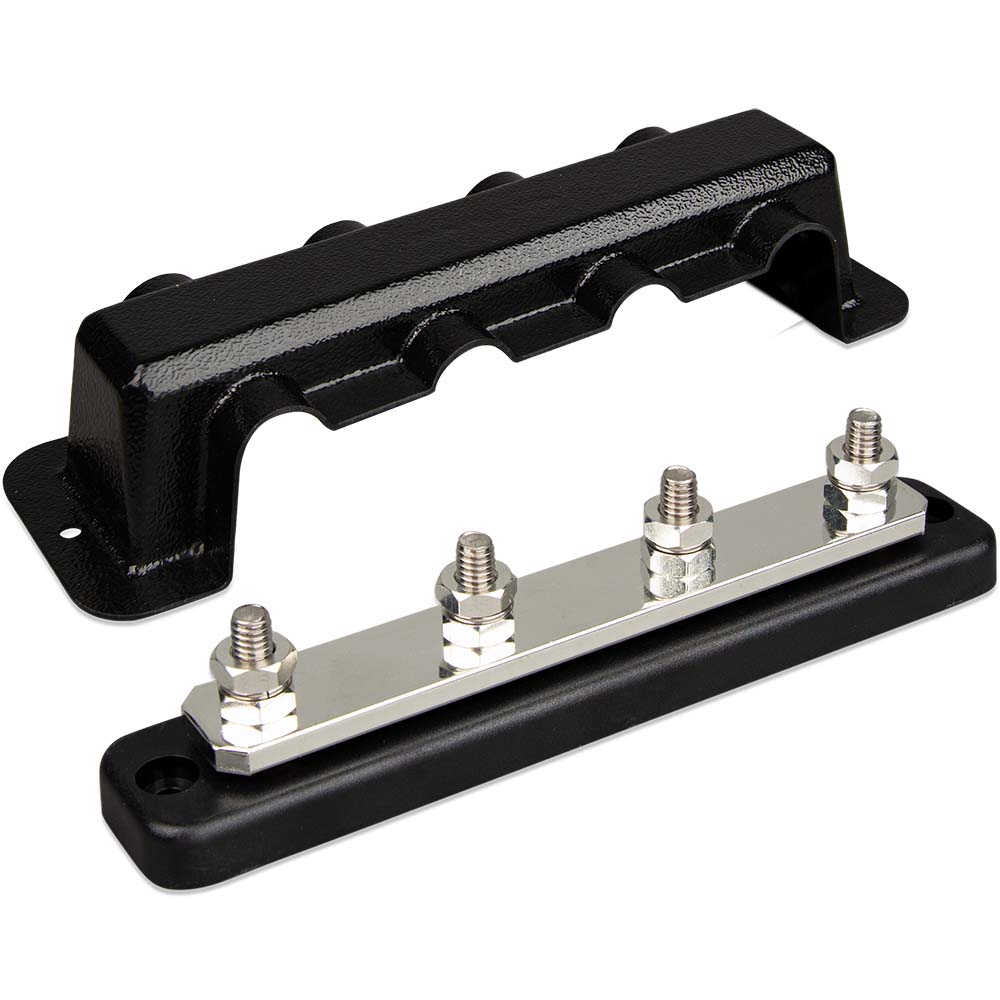 Victron Busbar 250A 4P & Cover 4X 5/16" Terminals - Clinch River Fishing USA