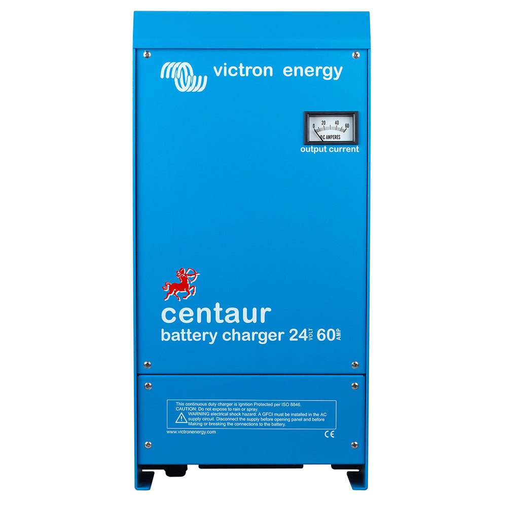 Victron Centaur Charger - 24 VDC - 60AMP - 3 - Bank - 120 - 240 VAC - Clinch River Fishing USA