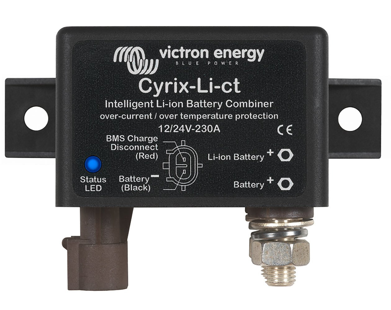 Victron Cyrix-Li-ct 12/24V-230A Intelligent Li-Ion Battery Combiner - Clinch River Fishing USA