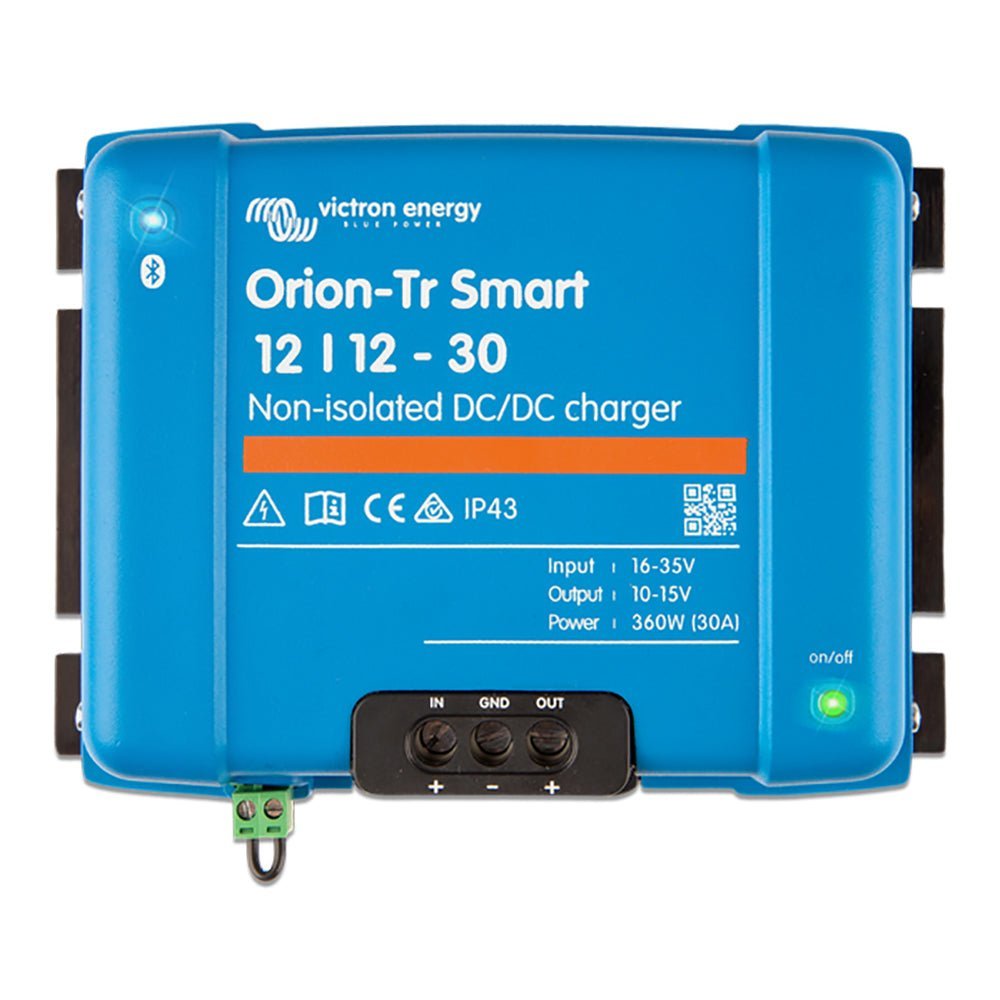 Victron Energy Orion-TR Smart 12/12-30 30A (360W) Non-Isolated DC-DC Charger or Power Supply - Clinch River Fishing USA