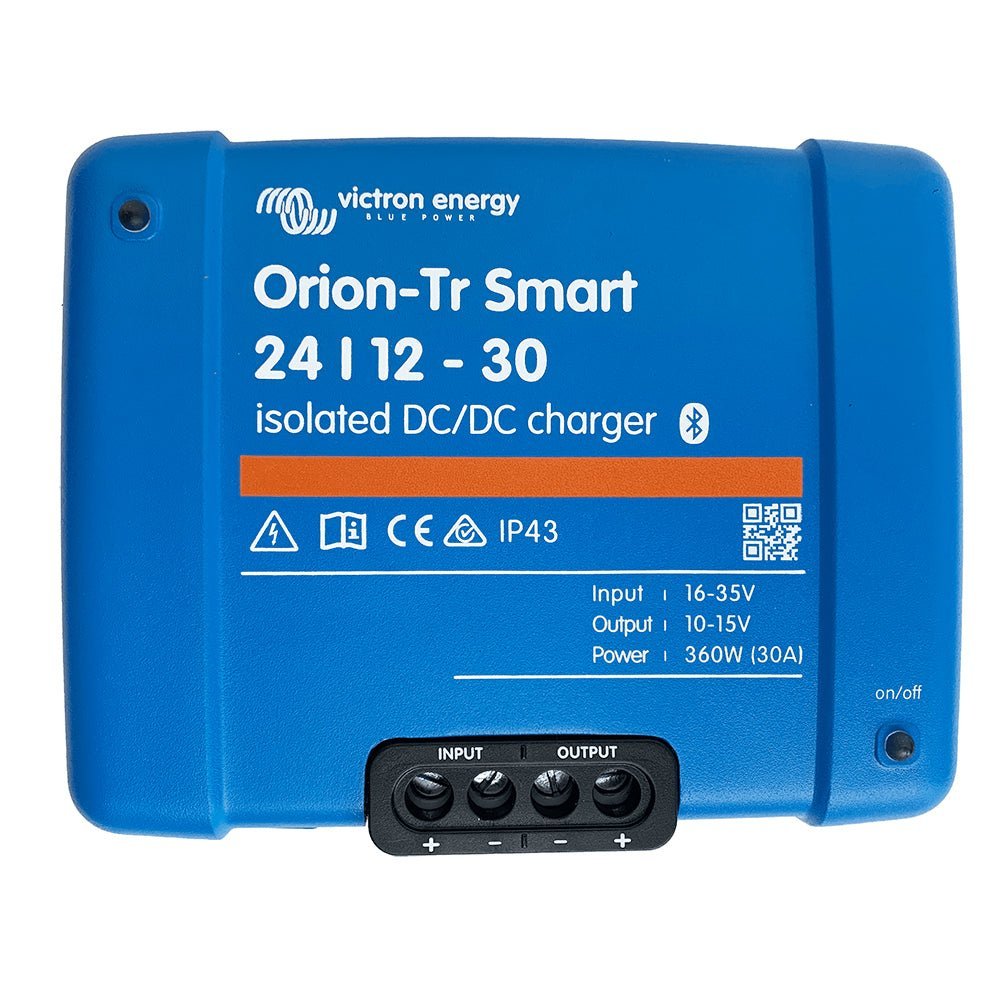 Victron Energy Orion-TR Smart 24/12-30 30A (360W) Isolated DC-DC Charger or Power Supply - Clinch River Fishing USA