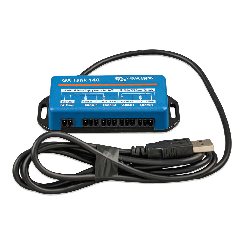 Victron GX Tank 140 Tank Monitoring f/4-20 MA, 1-10VDC Sensors - Monitors Up to 4 Sensors *Sensor Not Included - Clinch River Fishing USA