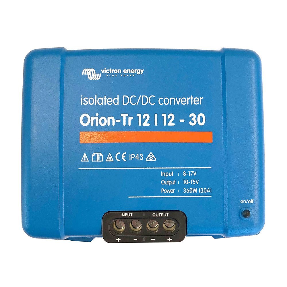 Victron Orion-TR DC-DC Converter - 12 VDC to 12 VDC - 30AMP Isolated - Clinch River Fishing USA
