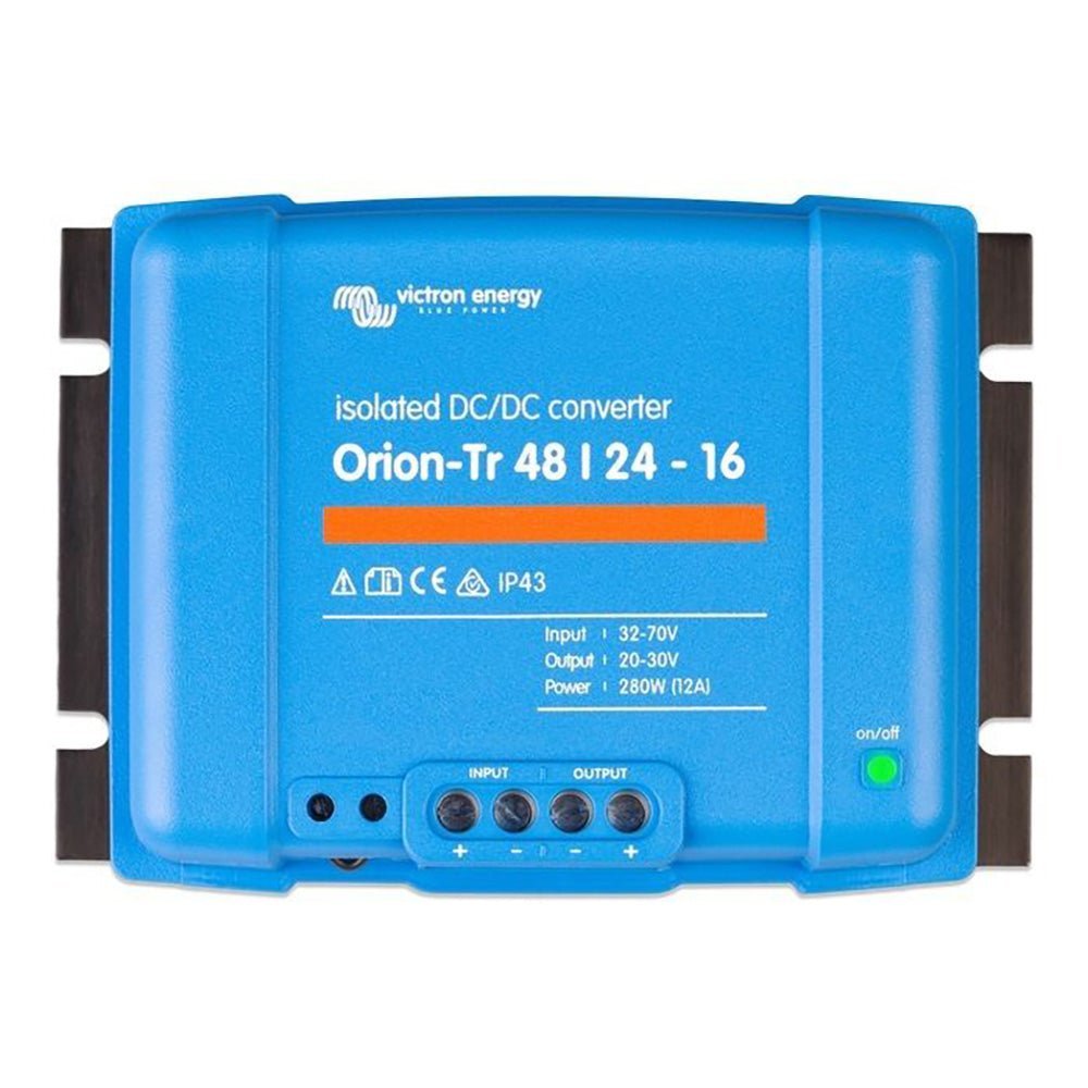 Victron Orion-TR DC-DC Converter - 48 VDC to 24 VDC - 16AMP Isolated - Clinch River Fishing USA