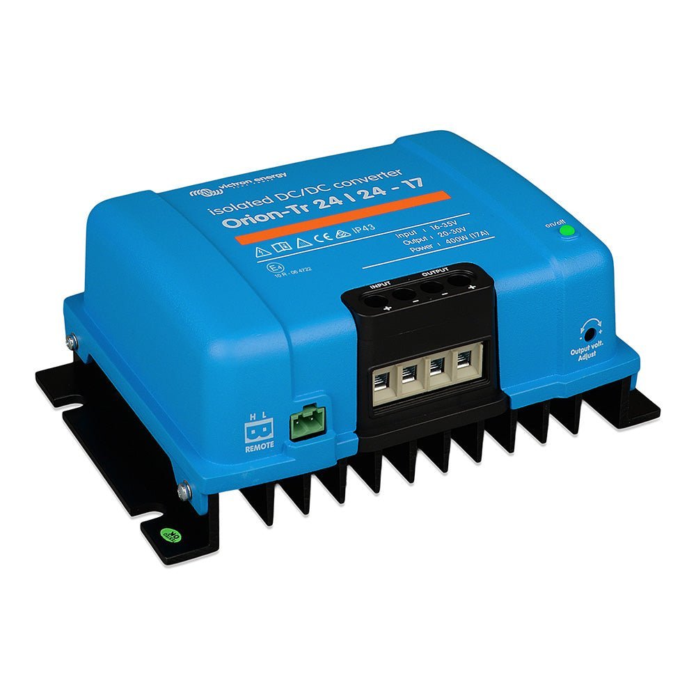 Victron Orion-TR Isolated DC-DC Converter - 24 VDC to 24 VDC - 400W - 17AMP - Clinch River Fishing USA