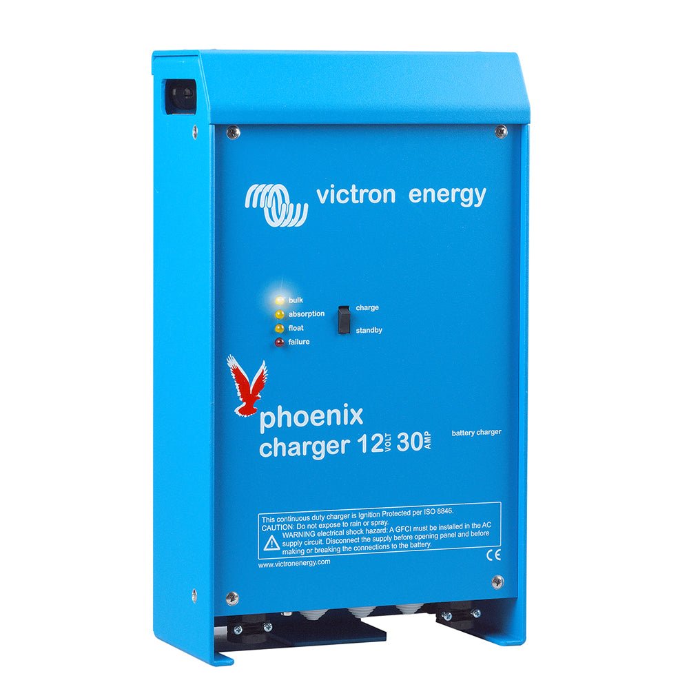 Victron Phoenix Charger - 12V - 30A (2+1) - 120 - 240VAC - Clinch River Fishing USA