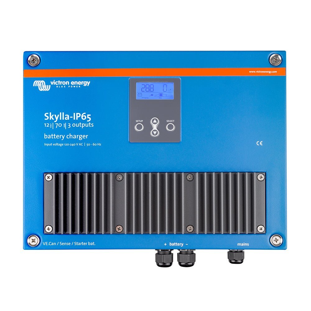 Victron Skylla-IP65 12/70 3-Bank 120-240VAC Battery Charger - Clinch River Fishing USA
