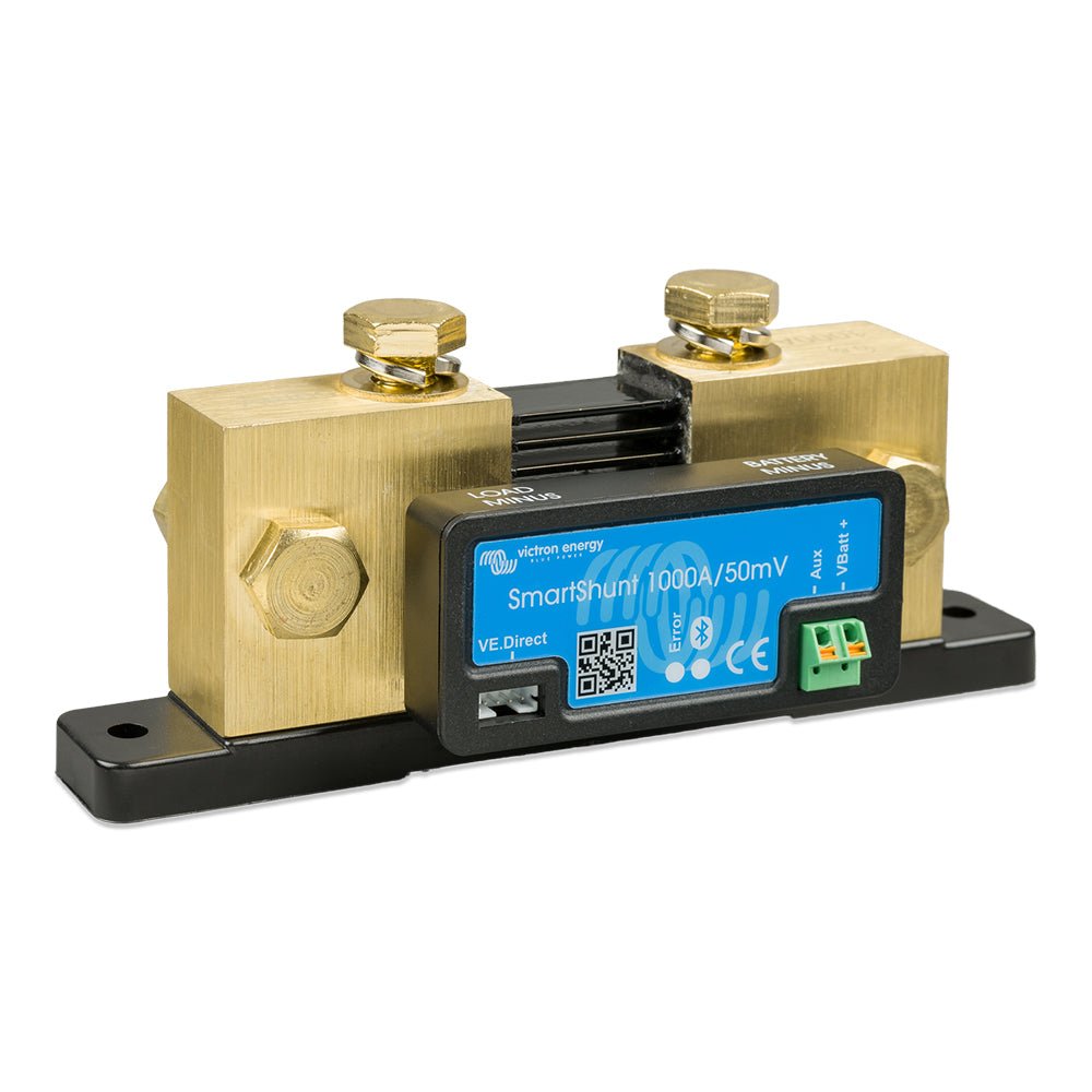 Victron SmartShunt 1000AMP/50MV Bluetooth Smart Battery Shunt - Clinch River Fishing USA