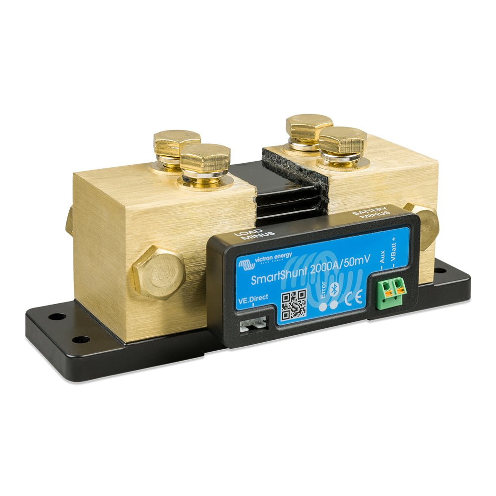 Victron SmartShunt 2000AMP/50MV Bluetooth Smart Battery Shunt - Clinch River Fishing USA