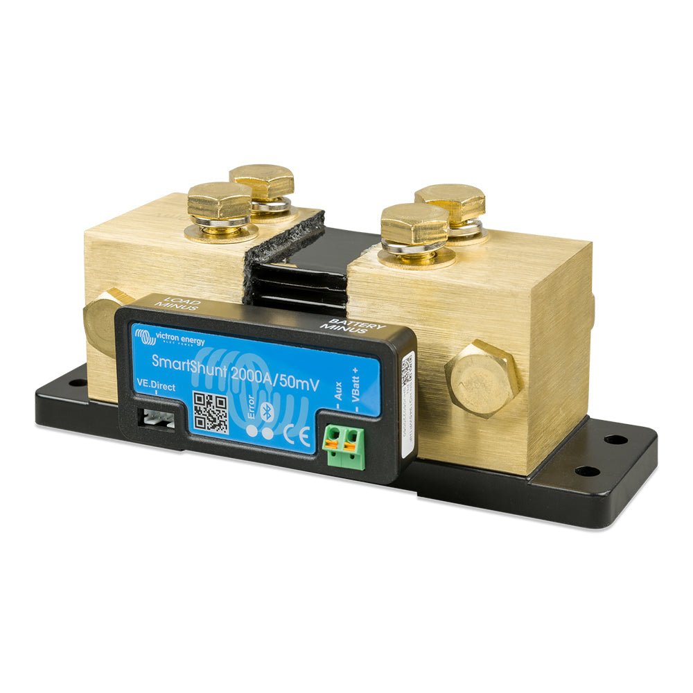 Victron SmartShunt 2000AMP/50MV Bluetooth Smart Battery Shunt - Clinch River Fishing USA