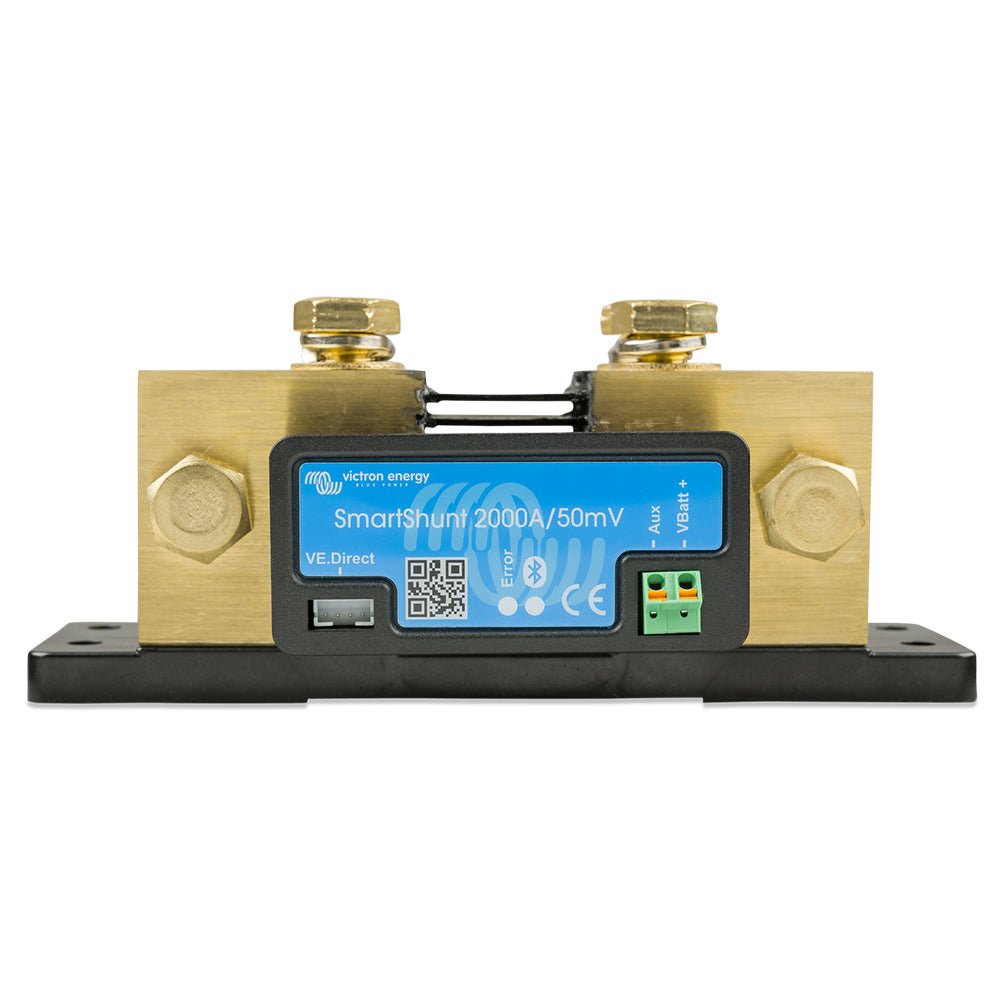 Victron SmartShunt 2000AMP/50MV Bluetooth Smart Battery Shunt - Clinch River Fishing USA