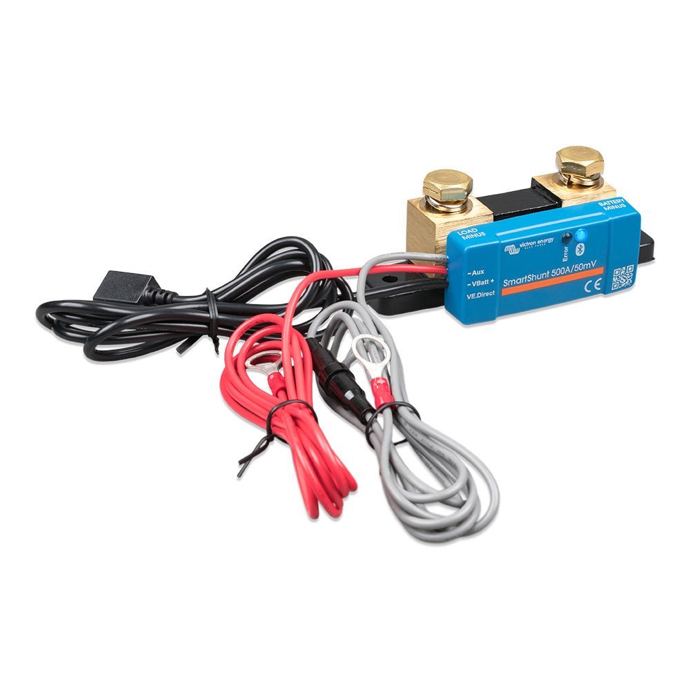 Victron SmartShunt 500A/50MV IP65 Bluetooth Battery Monitor - Clinch River Fishing USA