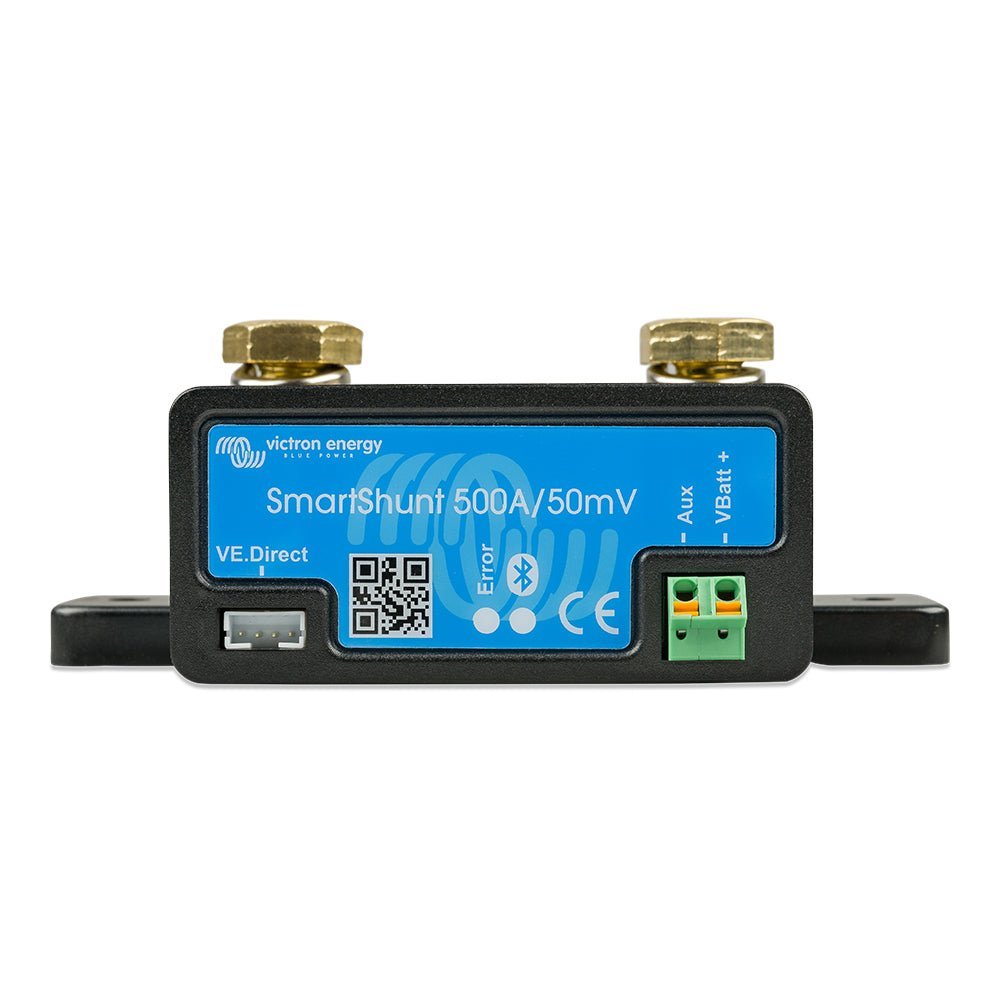 Victron SmartShunt 500AMP/50MV Bluetooth Smart Battery Shunt - Clinch River Fishing USA