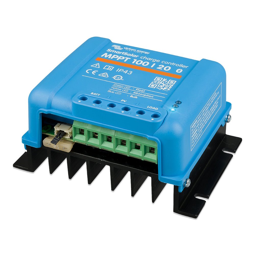 Victron SmartSolar MPPT 100/20 - Up to 48 VDC - UL Approved - Clinch River Fishing USA