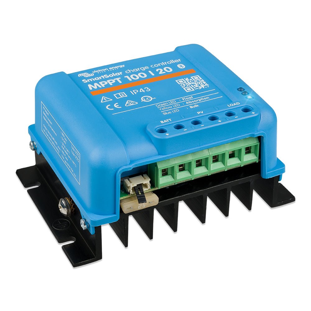 Victron SmartSolar MPPT 100/20 - Up to 48 VDC - UL Approved - Clinch River Fishing USA