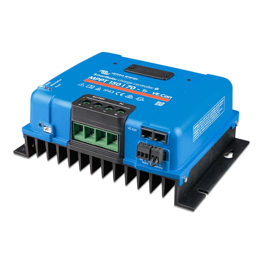 Victron SmartSolar MPPT 150/70-TR Solar Charge Controller - VE.CAN - UL Approved - Clinch River Fishing USA