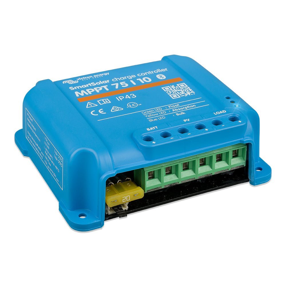 Victron SmartSolar MPPT Solar Charge Controller - 75V - 10Amp - UL Approved - Clinch River Fishing USA
