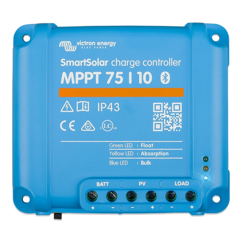 Victron SmartSolar MPPT Solar Charge Controller - 75V - 10Amp - UL Approved - Clinch River Fishing USA