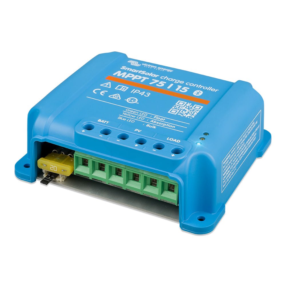 Victron SmartSolar MPPT Solar Charge Controller - 75V - 15Amp - UL Approved - Clinch River Fishing USA