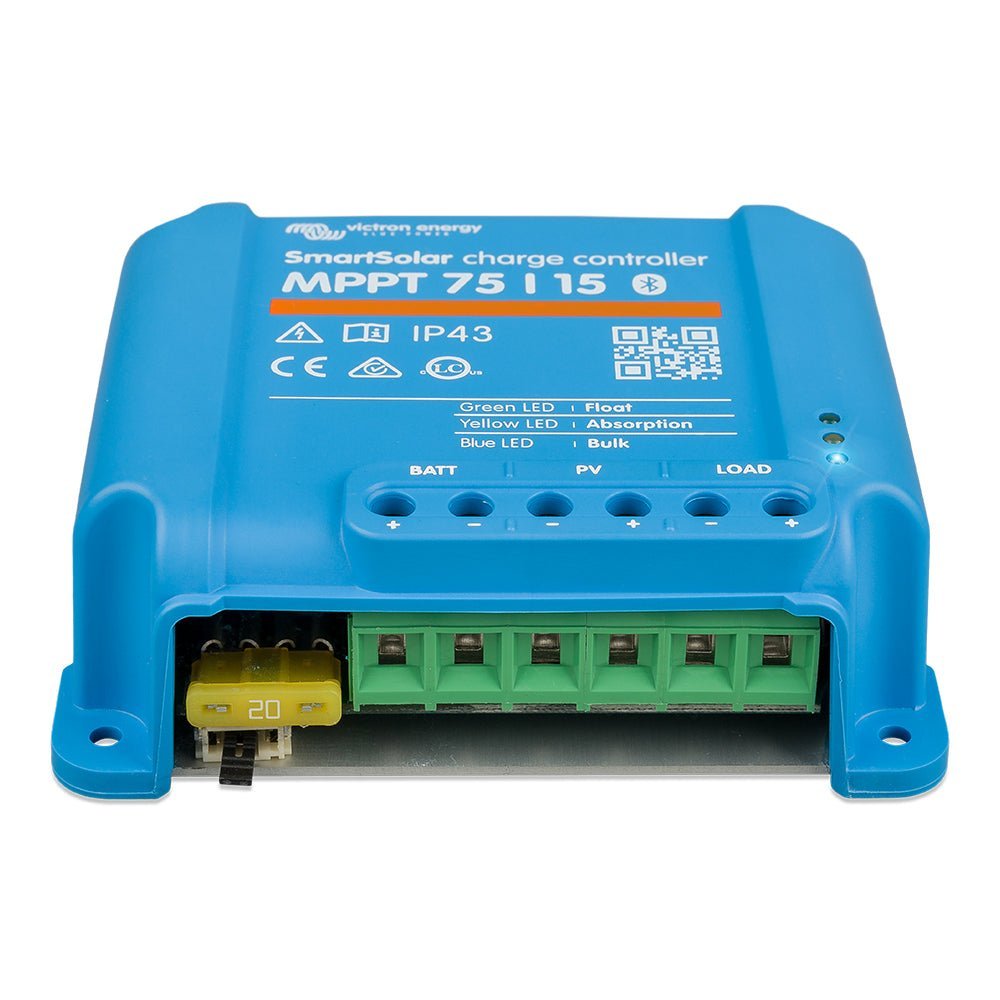Victron SmartSolar MPPT Solar Charge Controller - 75V - 15Amp - UL Approved - Clinch River Fishing USA