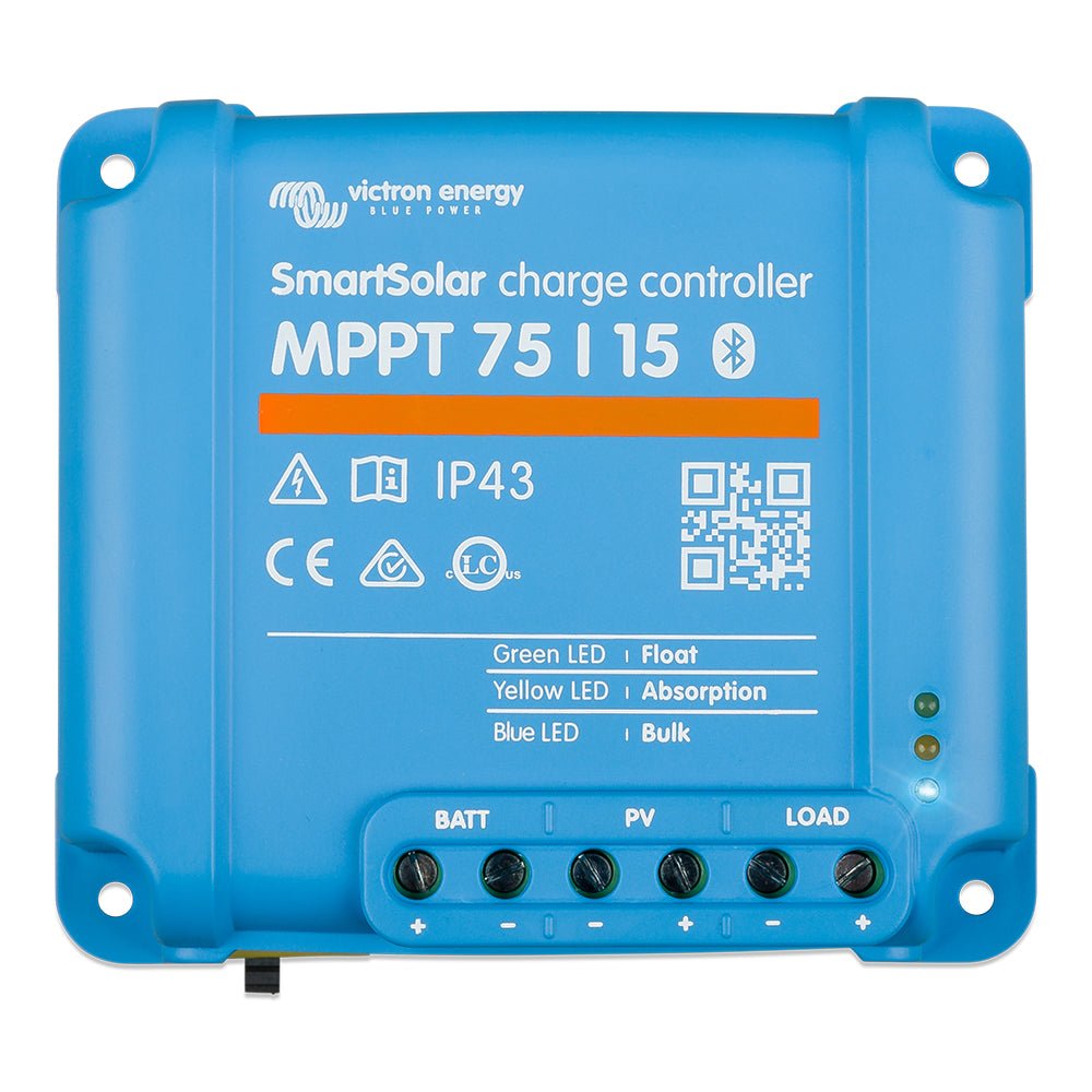 Victron SmartSolar MPPT Solar Charge Controller - 75V - 15Amp - UL Approved - Clinch River Fishing USA