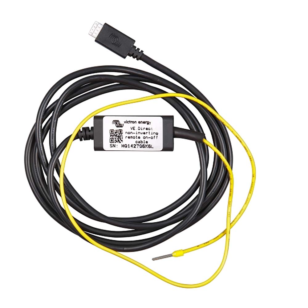 Victron VE.Direct Non-Inverting Remote On-Off Cable Non-Inverting f/BlueSolar & SmartSolar MPPT - Clinch River Fishing USA
