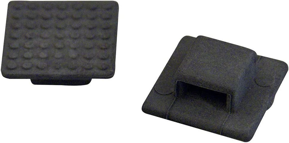 Weld Mount AT-3 Wire Tie Mount, Small Black 100 Pack AT-3-100B - Clinch River Fishing USA