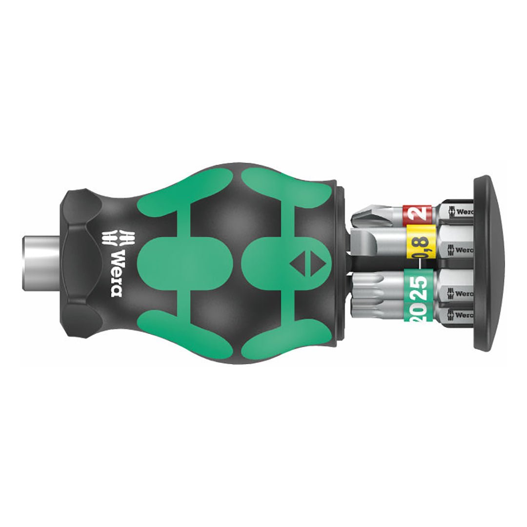 Wera Bitholding Stubby Screwdriver - Includes 6 Bits - Clinch River Fishing USA