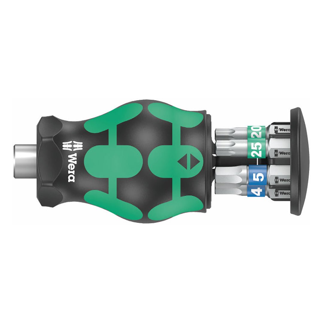 Wera Bitholding Stubby Screwdriver - Includes 6 Bits - Clinch River Fishing USA
