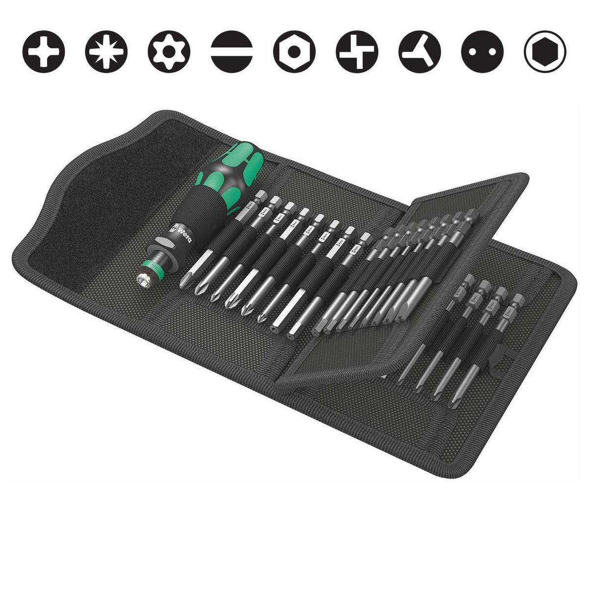 Wera Bitholding with Security Bit Set (33 - Piece) - Clinch River Fishing USA