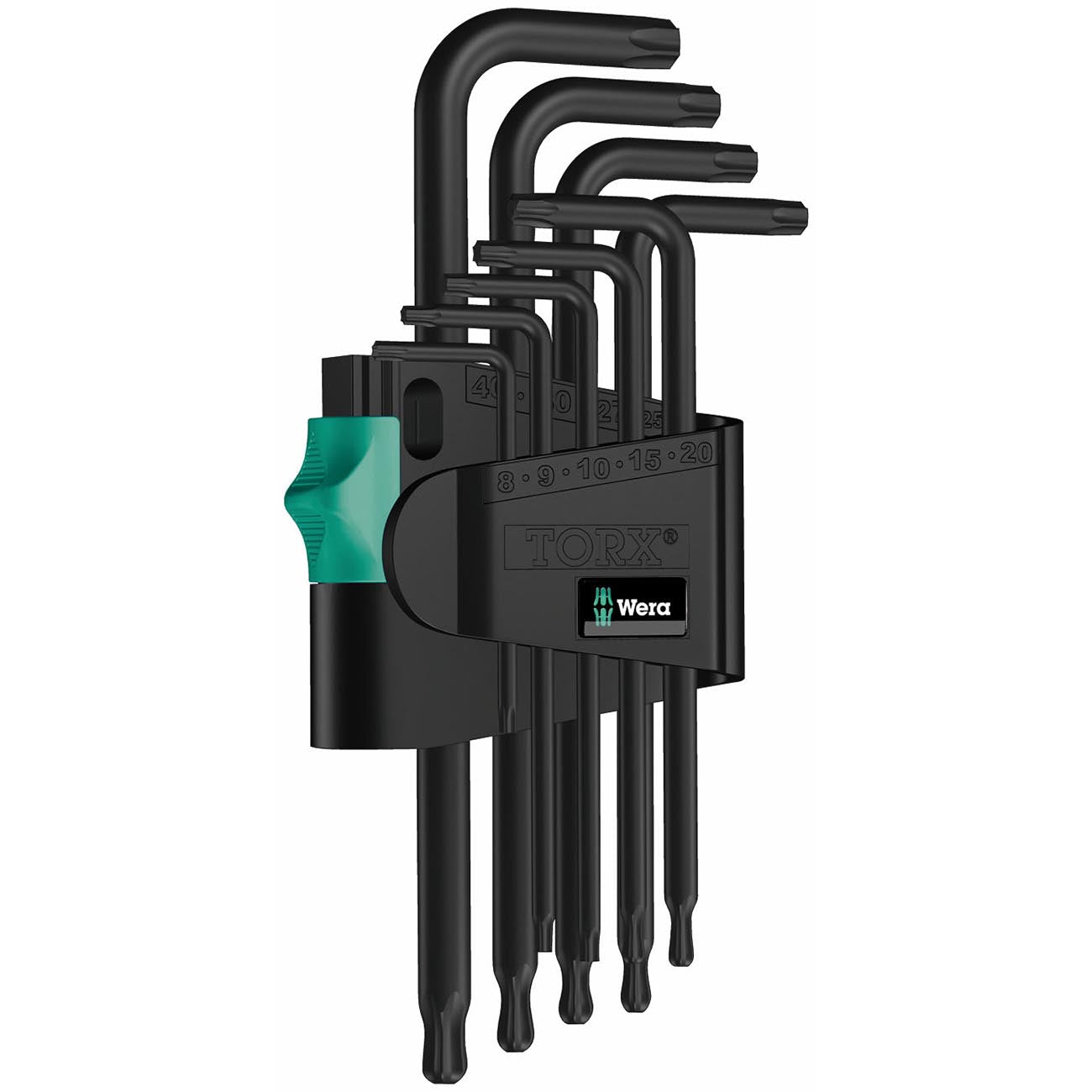 Wera Long Arm Torx Key Set (9 Piece) - Clinch River Fishing USA