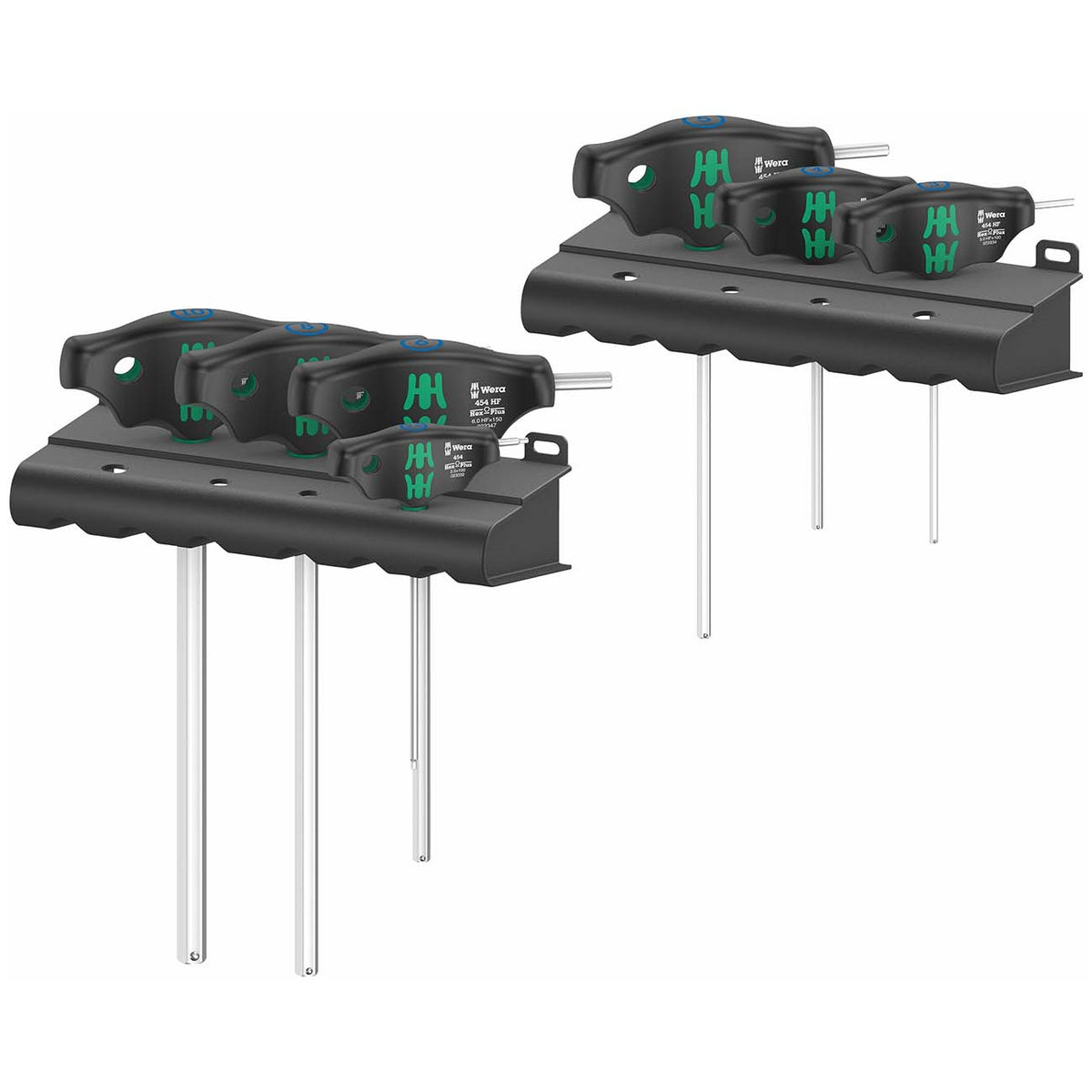 Wera Metric T - Handle Hex - Plus Driver Set with Rack (7 - Piece) - Clinch River Fishing USA