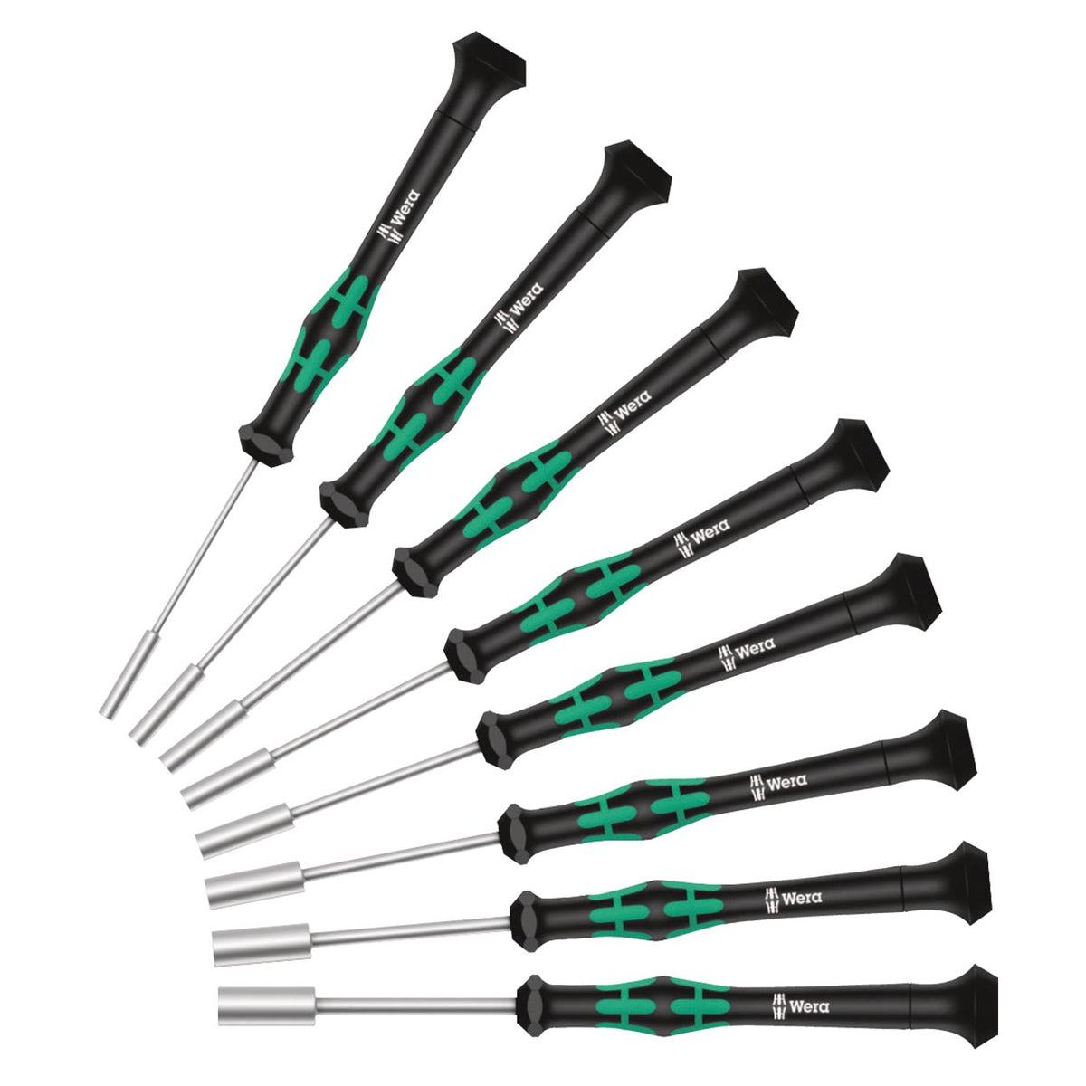 Wera Micro Electronics Precision SAE Nutdriver Set (8 Piece) - Clinch River Fishing USA