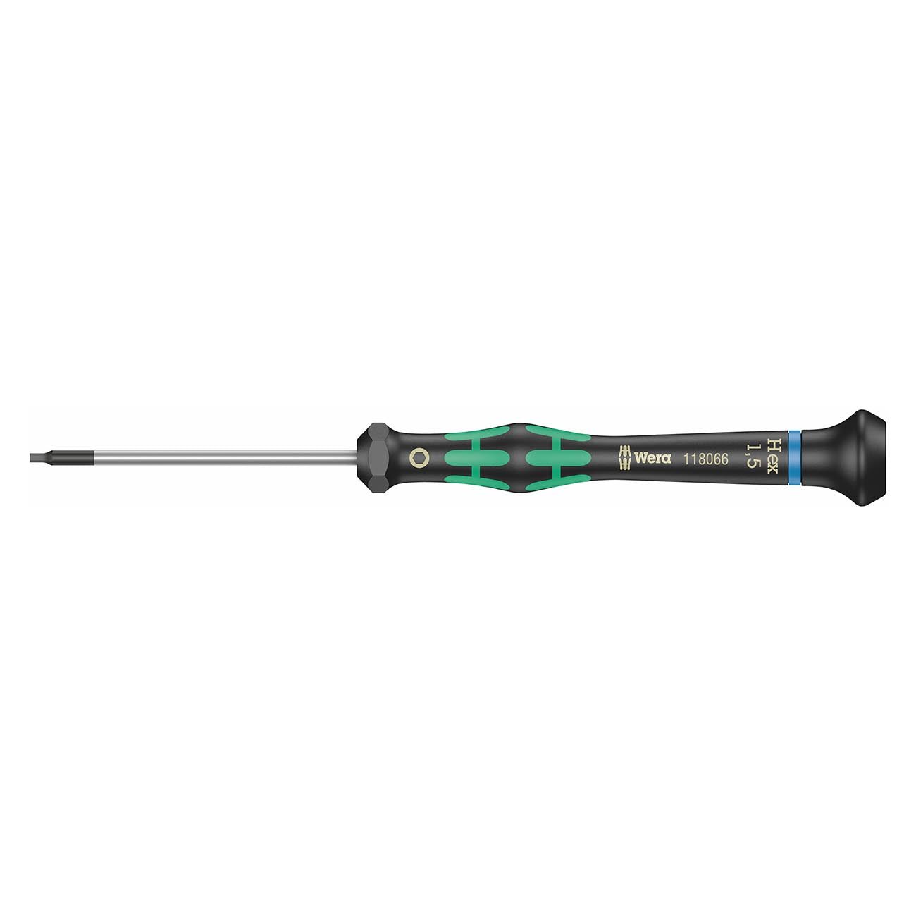 Wera Micro Precision METRIC HEX - Plus Screwdriver - 1.5 x 60mm - Clinch River Fishing USA