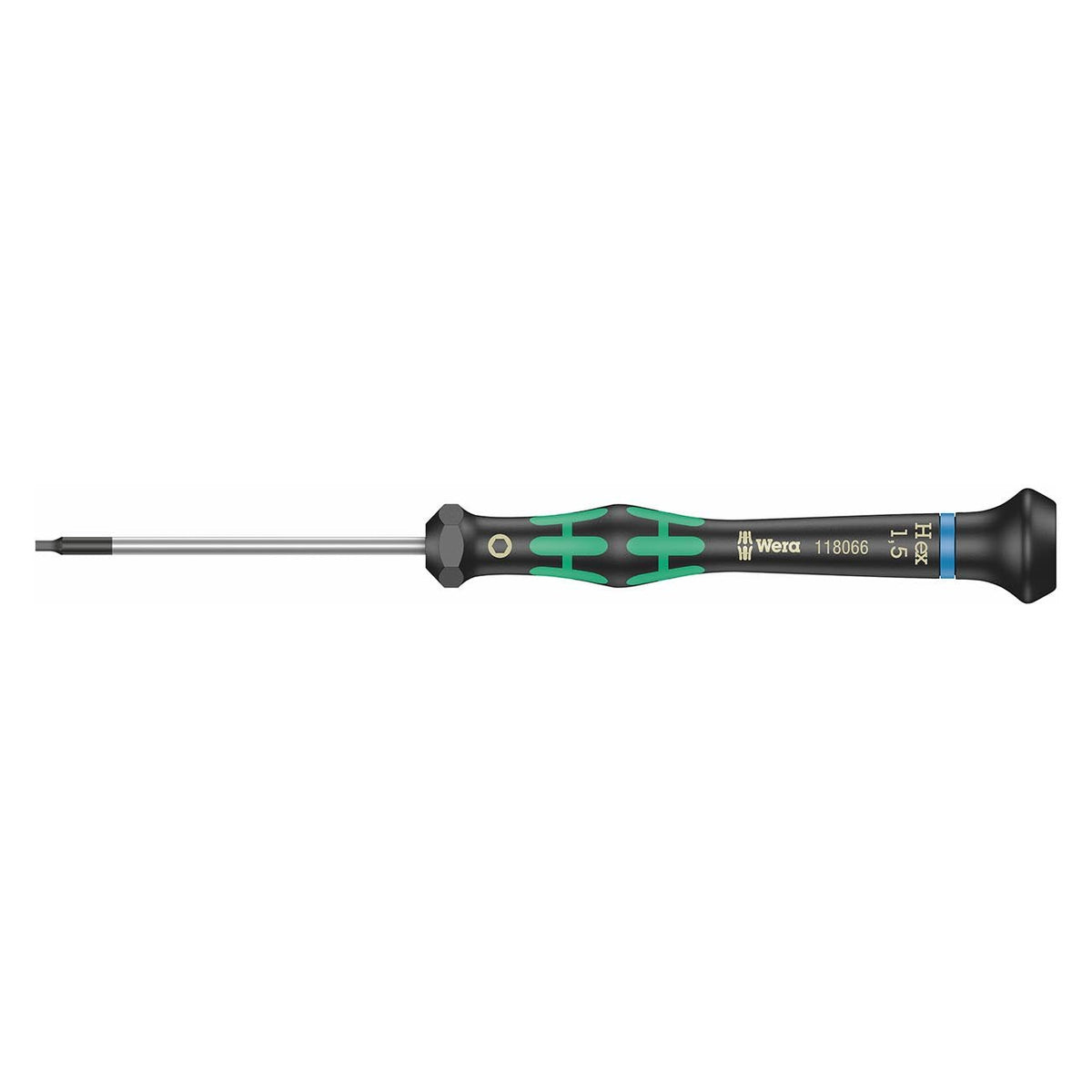Wera Micro Precision METRIC HEX - Plus Screwdriver - 1.5 x 60mm - Clinch River Fishing USA
