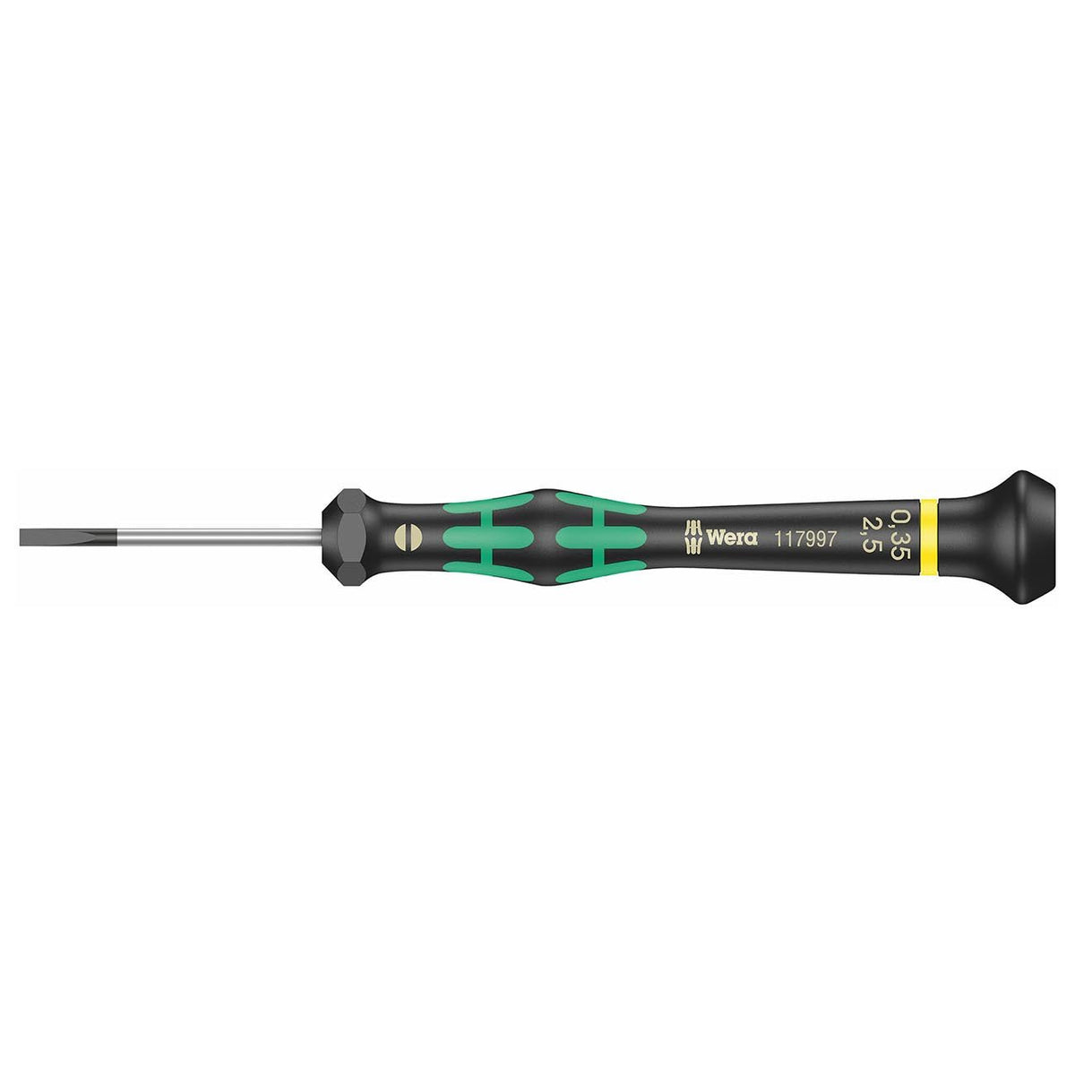 Wera Micro Precision Slotted Screwdriver - 0.40 x 2.5 x 80mm - Clinch River Fishing USA