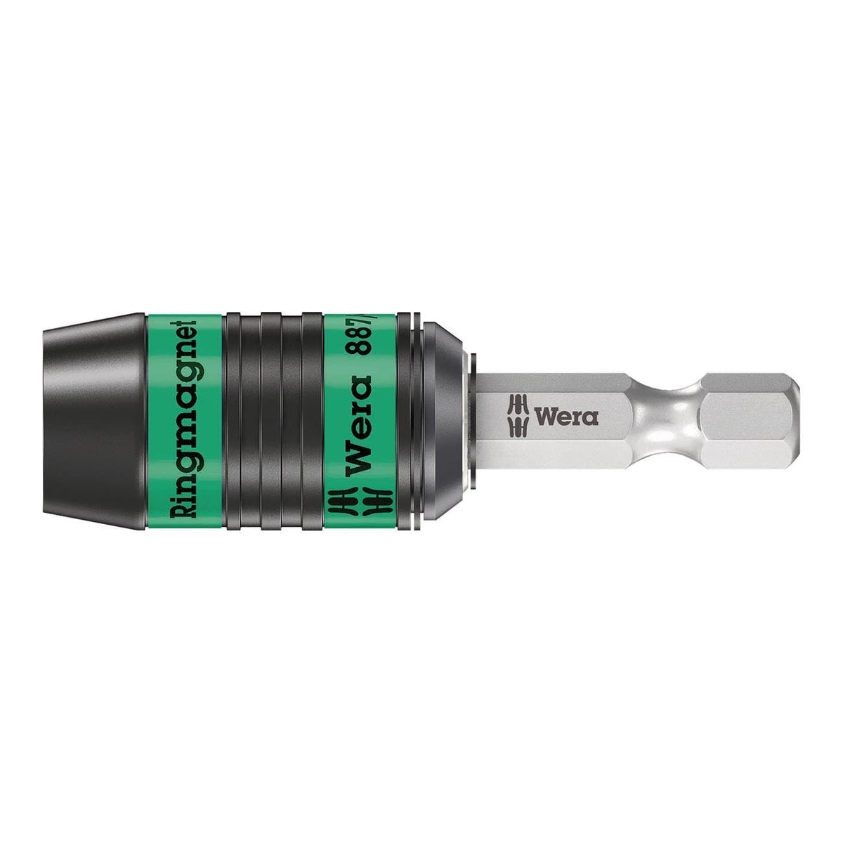 Wera Rapidaptor Ringmagnet Short Universal Bit Holder: 1/4" x 57mm - Clinch River Fishing USA