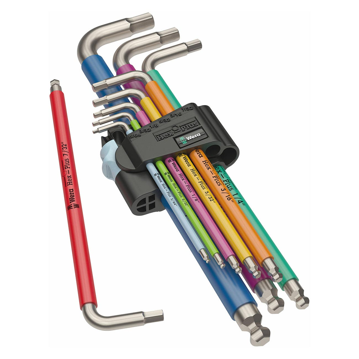 Wera SAE - áHex - Plus Stainless Steel Wrench Set (9 - Piece Set) - Clinch River Fishing USA