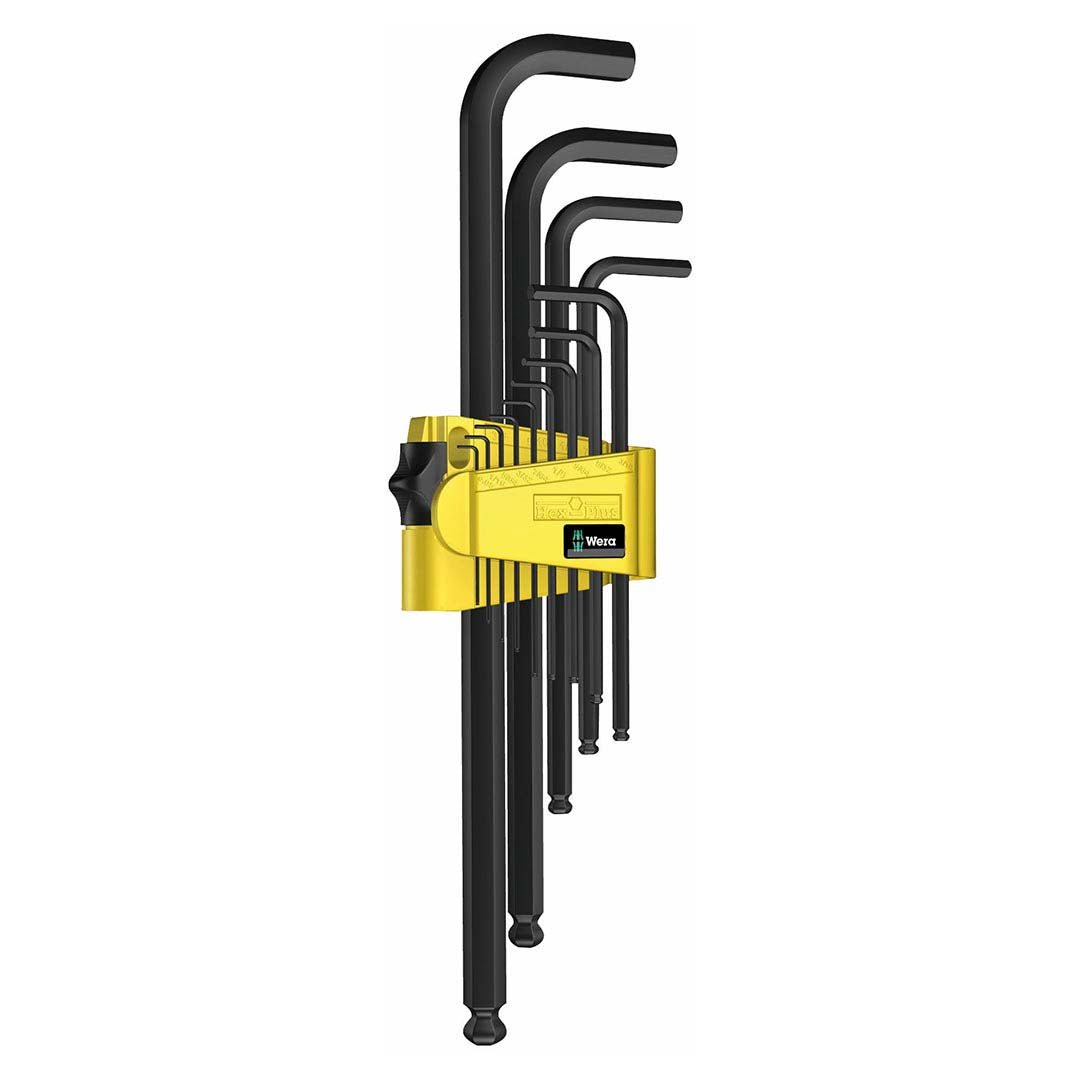 Wera SAE BlackLaser L - Key Hex - Plus Set (13 Piece) - Clinch River Fishing USA