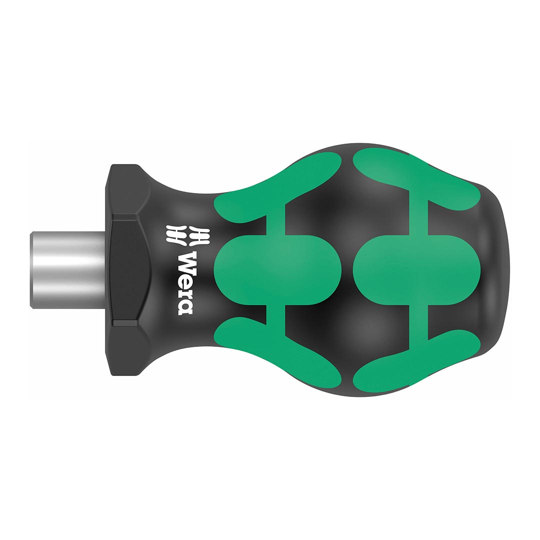 Wera Stubby Magnetic 1/4" Bitholding Screwdriver Handle - Clinch River Fishing USA