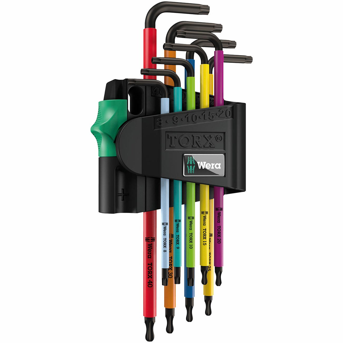 Wera TX - BO L - key set for Tamper - Proof TORX screws (9 piece) - Clinch River Fishing USA