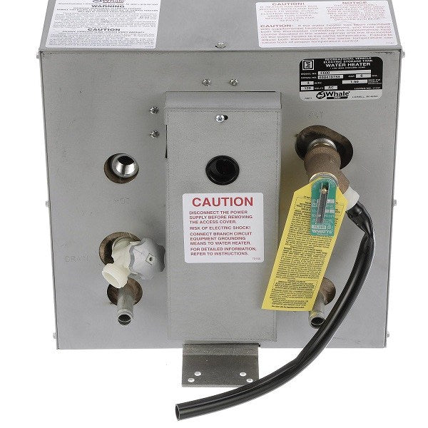 Whale 120V 6 Gallon Galvanized Water Heater - Front Exchange