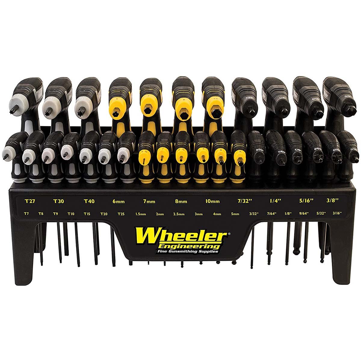 Wheeler 30 Piece SAE/Metric Hex And Torx P-Handle Set - Clinch River Fishing USA