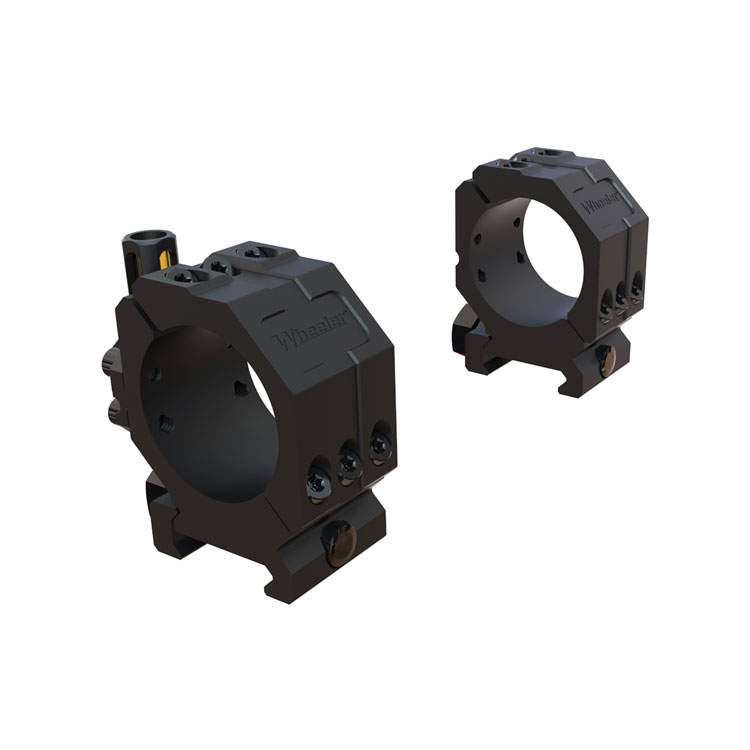 Wheeler 30mm Low Mount Picatinny Rail Scope Rings with Anti-Cant Indicator - Clinch River Fishing USA