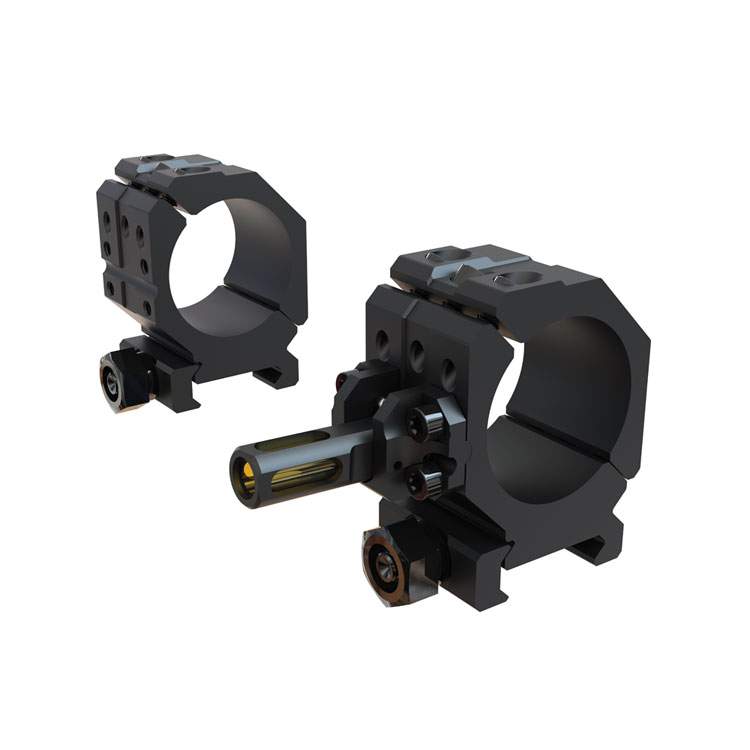 Wheeler 30mm Low Mount Picatinny Rail Scope Rings with Anti-Cant Indicator - Clinch River Fishing USA