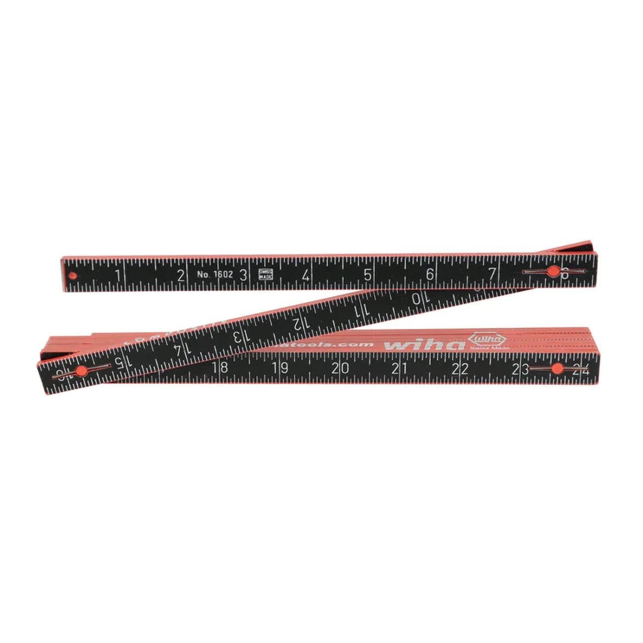 Wiha Composite 2 Meter Folding Ruler - Metric/Inch - Clinch River Fishing USA