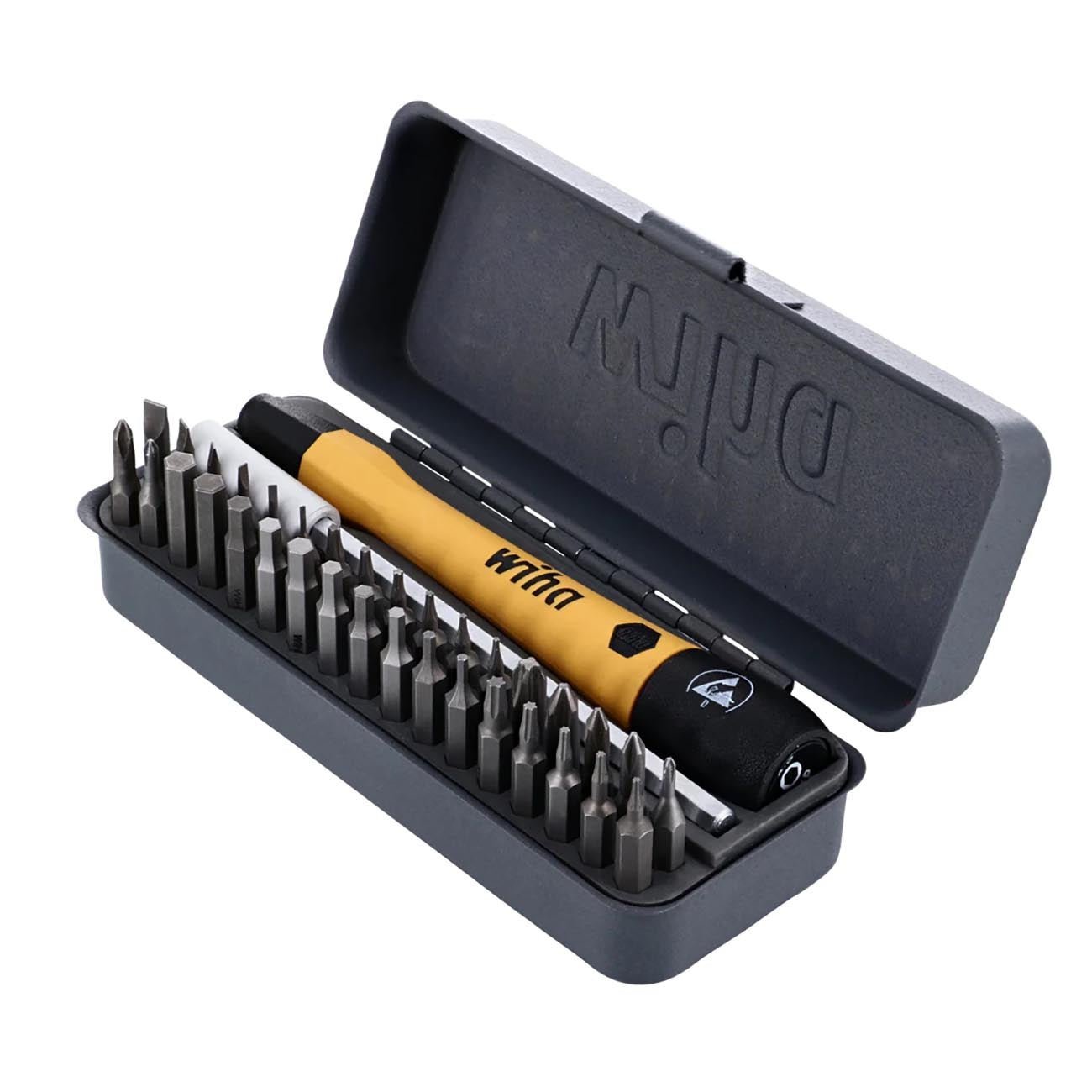 Wiha GoBox Electronics ESD Precision Micro Bit Set (36 Piece Set) - Clinch River Fishing USA