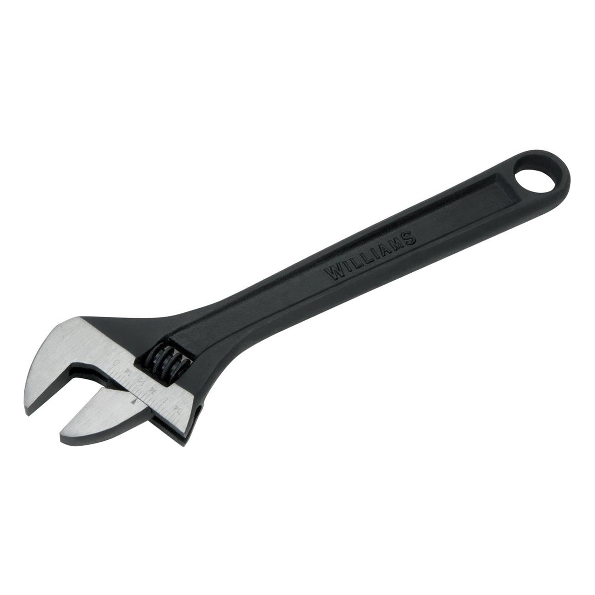 Williams 6" Adjustable Wrench with Black Phosphate Finish - Clinch River Fishing USA